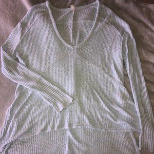 Free People Sunset Park Thermal Ice Blue